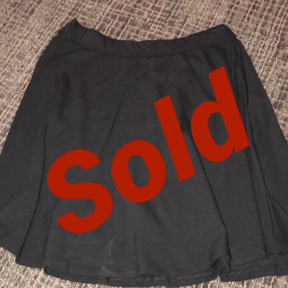 Black Mini Skirt